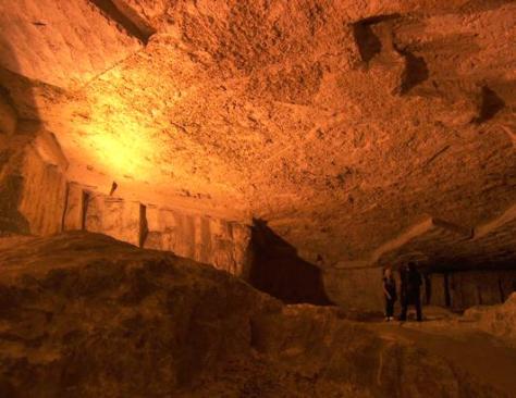 Solomon's Quarries, sometimes called Zedekiah's Cave is a massive cavern underneath the Old City of Jerusalem. Legend had it for centuries the stone used build Solomon's Temple was taken from this quarry. Others suggested that the Ark of the Covenant was -- and maybe still is -- hidden in the cave's depths. No archaeological evidence to support these stories exists