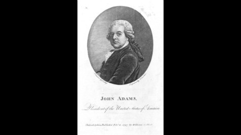 John Adams was inaugurated on March 4, 1797